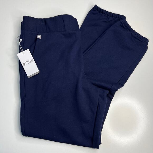 FIGS NWT French Terry Sweatpants Pull-on Elastic Waistband Jogger Scrubs Size M - Picture 10 of 13